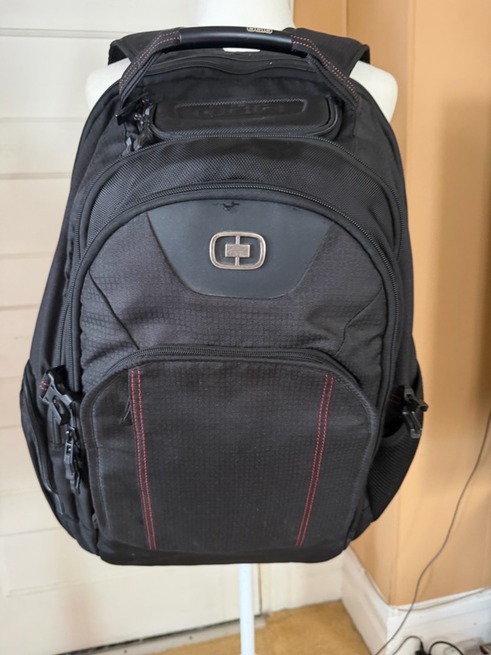 OGIO Black Backpack with Red Accents - Picture 4 of 16